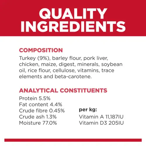Hill's Science Plan Adult with Turkey Wet Dog Food 370G