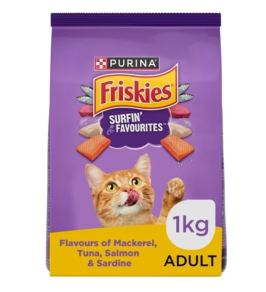 Friskies Surfin Favourites Cat Dry Food