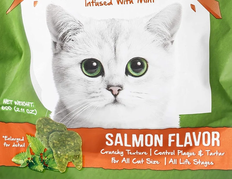 Kit Cat Breath Bites Salmon Flavour Cat Treats 60G