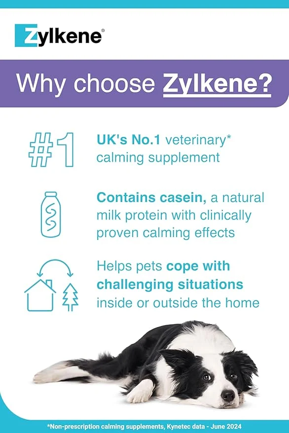 Vetoquinol Zylkene Supplement for Large Dogs 20 Capsules 450mg