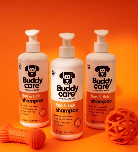 Buddycare Flea & Tick Dog Shampoo 500ml