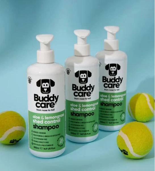 Buddycare Shed Control Aloe & Lemongrass Dog Shampoo