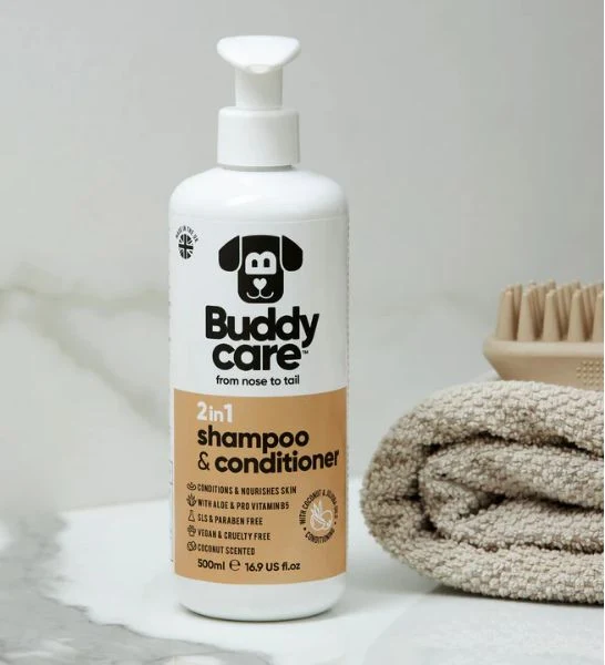 Buddycare 2in1 Dog Shampoo & Conditioner for Dogs