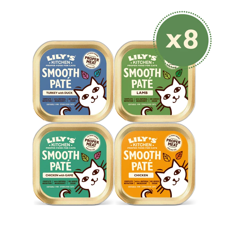 Lily's Kitchen Pate Selection Multipack Wet Cat Food