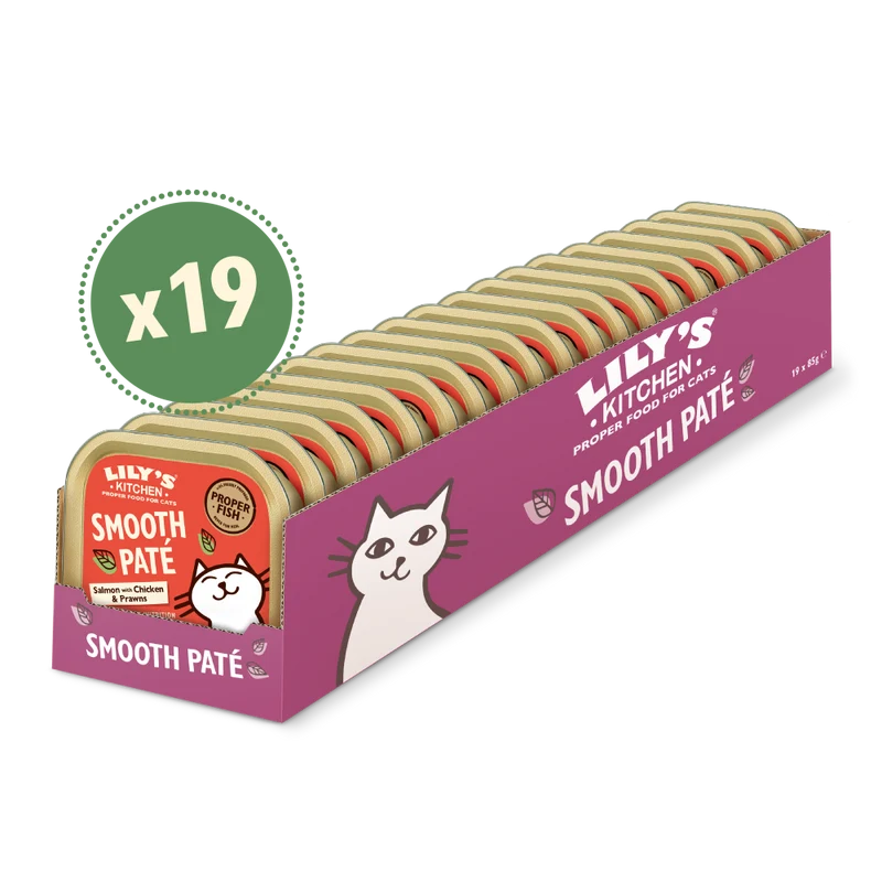 Lily's Kitchen Salmon With Chicken & Prawns Pate Wet Cat Food