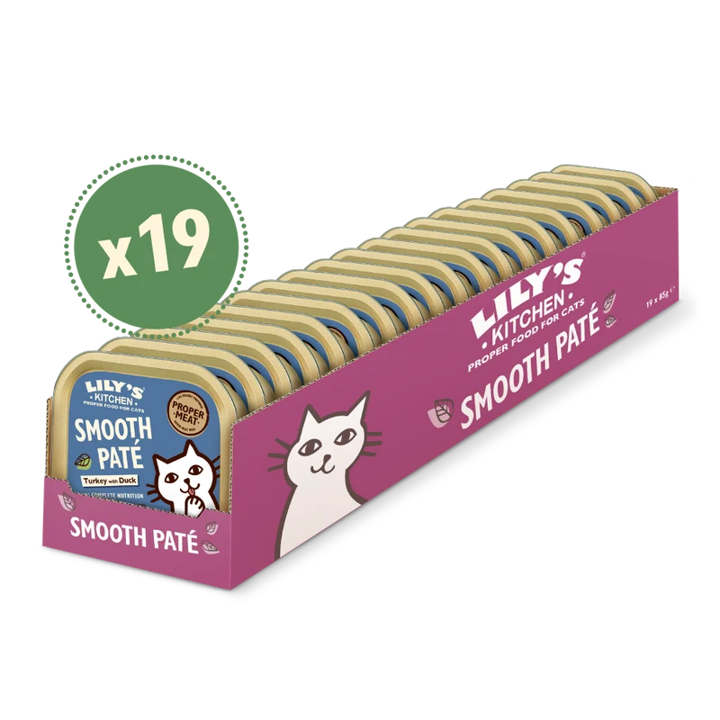Lily's Kitchen Turkey & Duck Pate Wet Cat Food