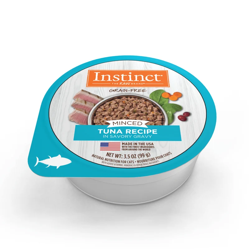 Instinct Grain-Free Minced Real Tuna Recipe Wet Cat Food