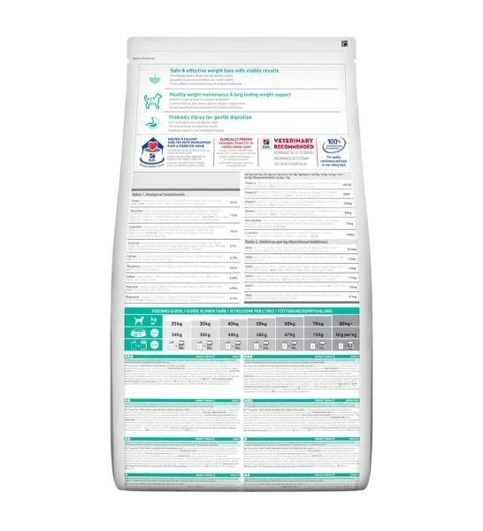 Hill's Science Plan Adult Perfect Weight Large Breed Dog Food with Chicken 12KG