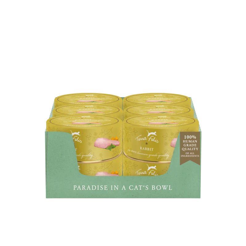 Terra Felis Grain-Free Rabbit Cat Wet Food
