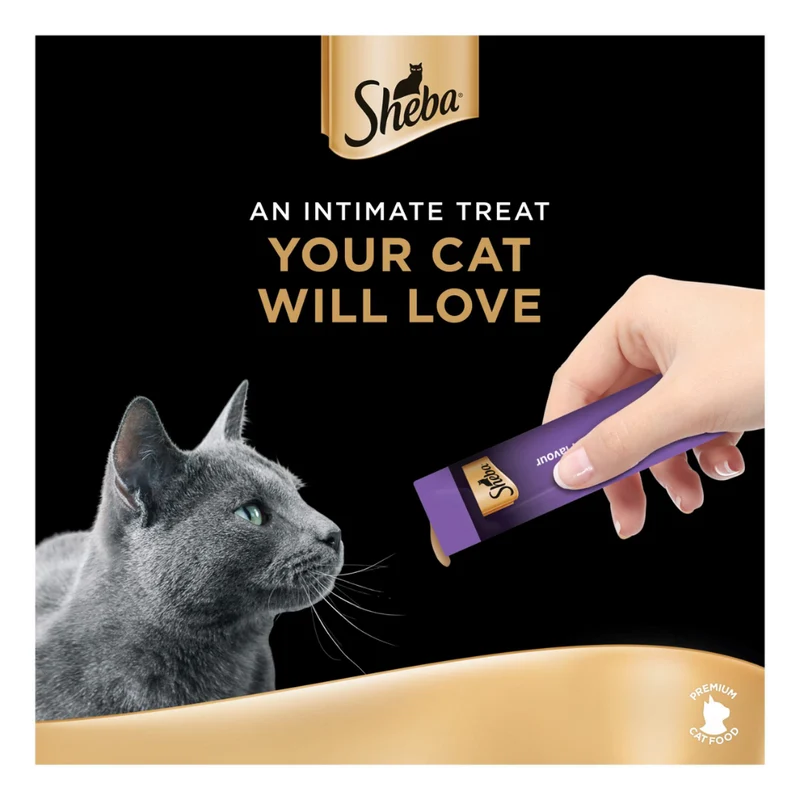 Sheba Melty Tuna Mixed Creamy Cat Treats 4x12g