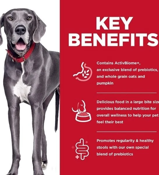 Hill's Science Plan Perfect Digestion Chicken & Brown Rice Large Breed Adult Dog Food 14KG