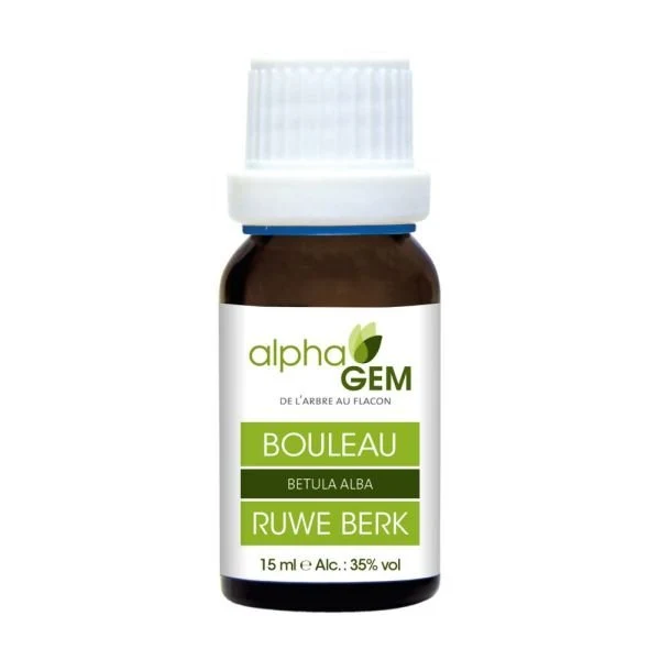 Macérât de bourgeons de Bouleau Bio - 15 ml - Alphagem