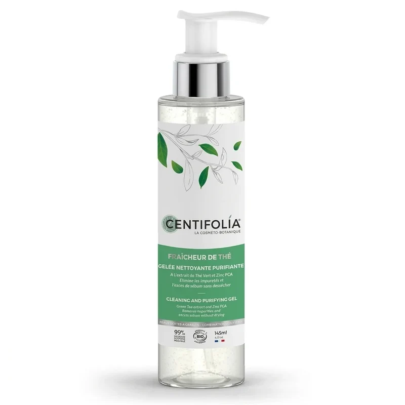 Gelée Nettoyante et Purifiante Visage Bio - 145 ml - Centifolia