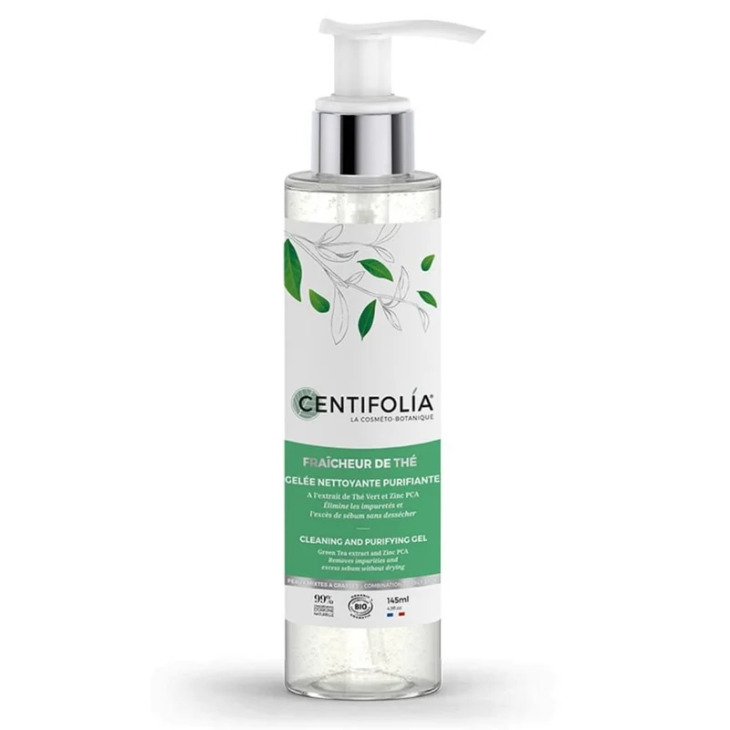 Gelée Nettoyante et Purifiante Visage Bio - 145 ml - Centifolia