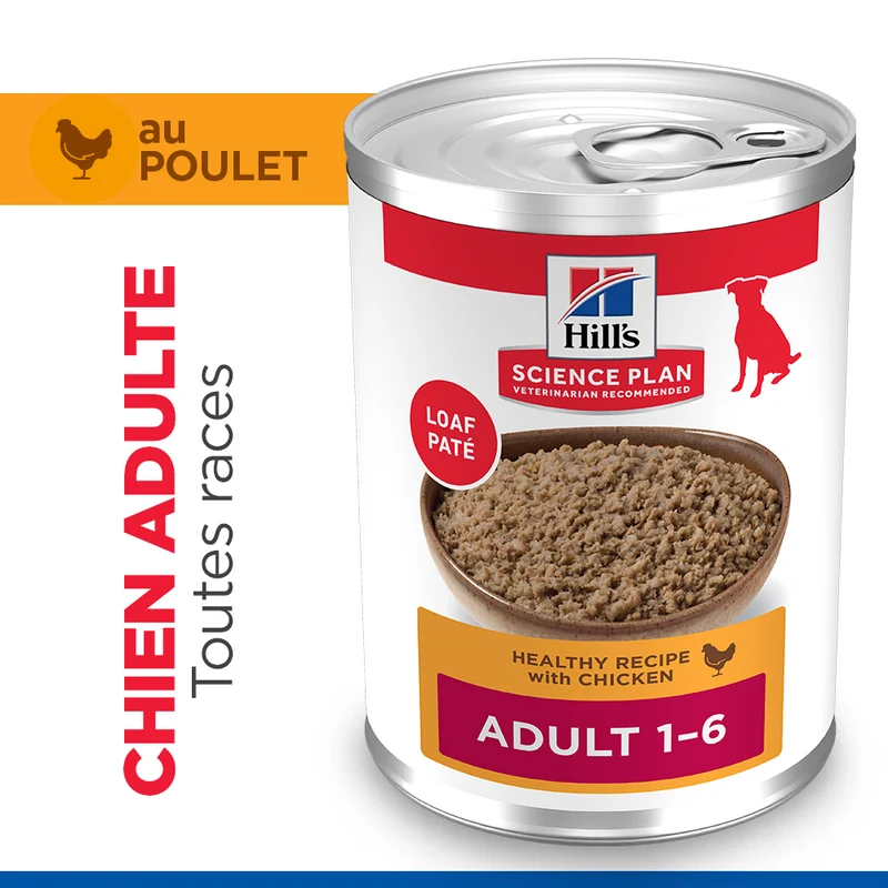 Hill's Science Plan All Breed Adult au poulet ou boeuf - pâtée chien