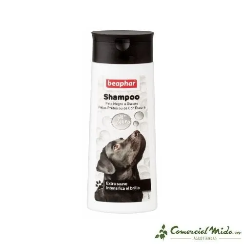 BEAPHAR Shampoing Pour Chien Poil Noir
