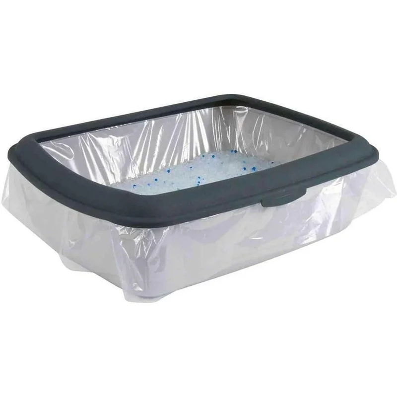 TRIXIE Sacs à litière L 46 x 59 cm Lot de 10 paquets de 10 sacs
