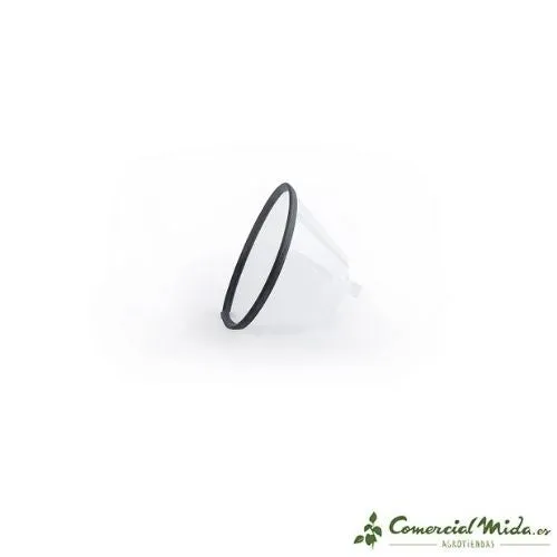 Collier élisabéthain avec bord en caoutchouc KRUUSE Buster Comfort pour chiens