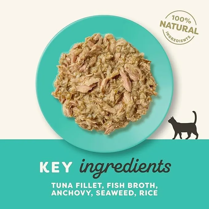 Applaws Tuna Fillet With Anchovy & Seaweed in Broth Wet Cat Food 70G