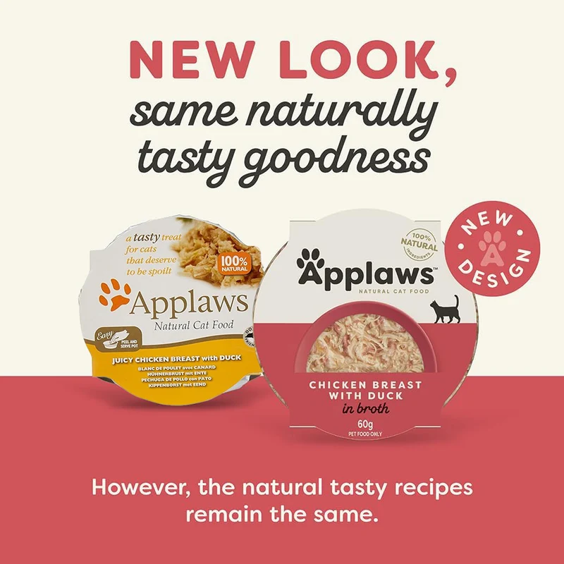 Applaws Chicken & Duck Cat Wet Food 60G