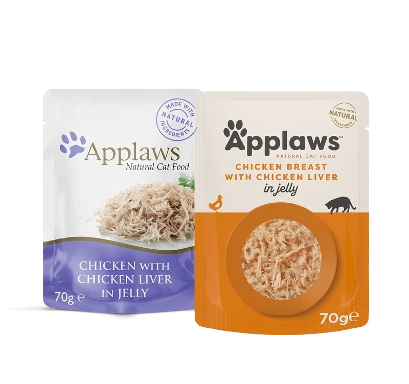 Applaws Chicken Breast With Chicken Liver in Jelly Wet Cat Food 70G