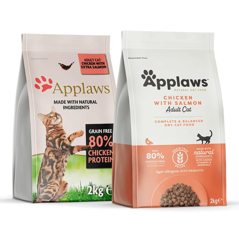 Applaws Chicken & Salmon Adult Dry Cat Food 2KG