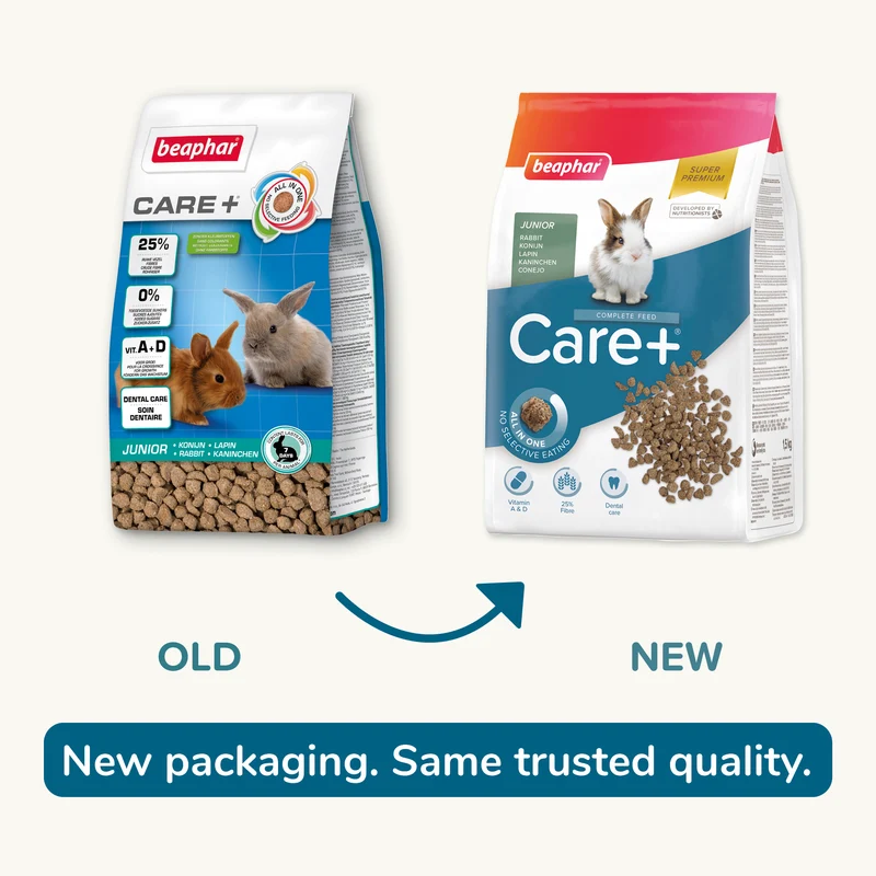 Beaphar Care+ Junior Rabbit Food 1.5KG