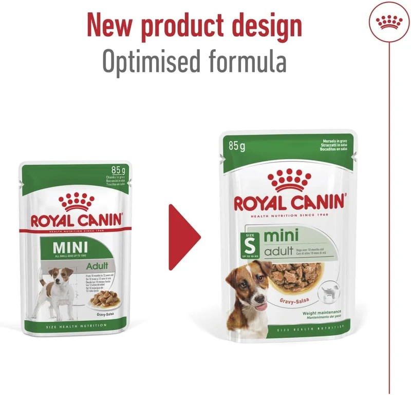 Royal Canin Mini Adult In Gravy-Salsa Wet Dog Food 85G
