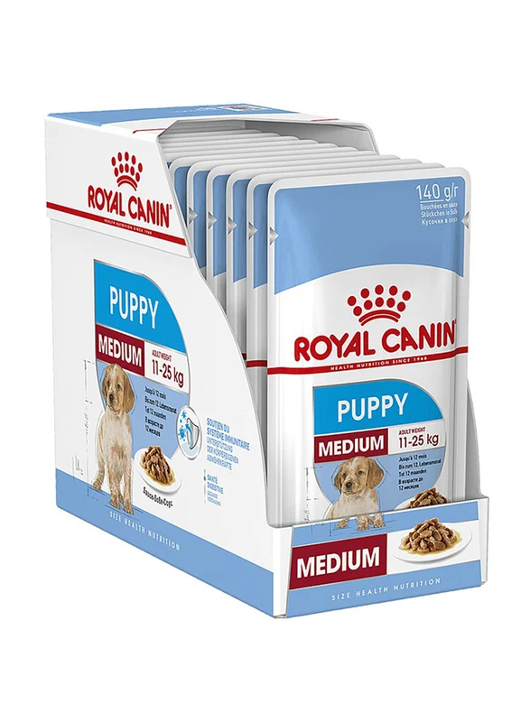 Royal Canin Medium Puppy In Gravy Wet Food