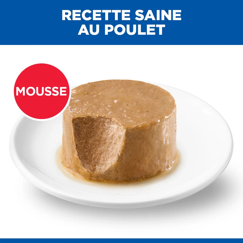 Hill's Adult Sterilised Cat Mousse Poulet - chat