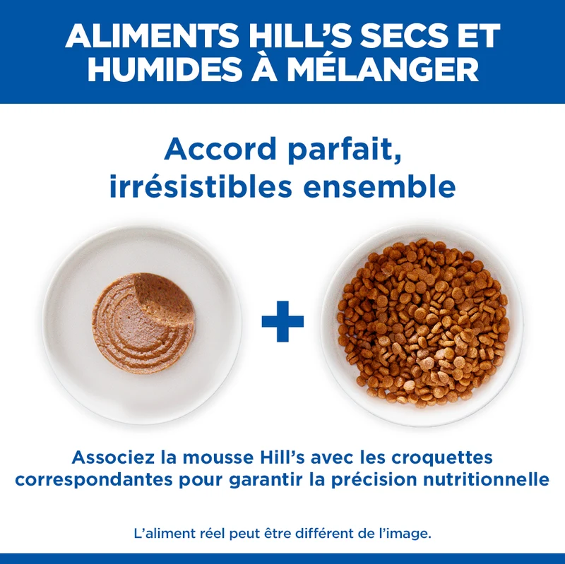 Hill's chat Mature Adult 7+ Mousse Poulet