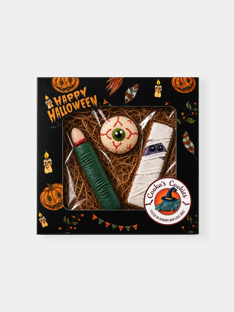Biscuits pour chien - Halloween Gourmet - Cooka's Cookies