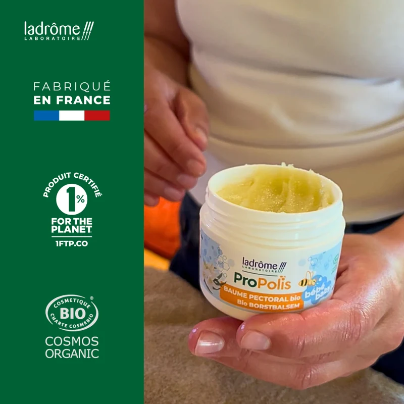 Baume pectoral Bébé Propolis bio