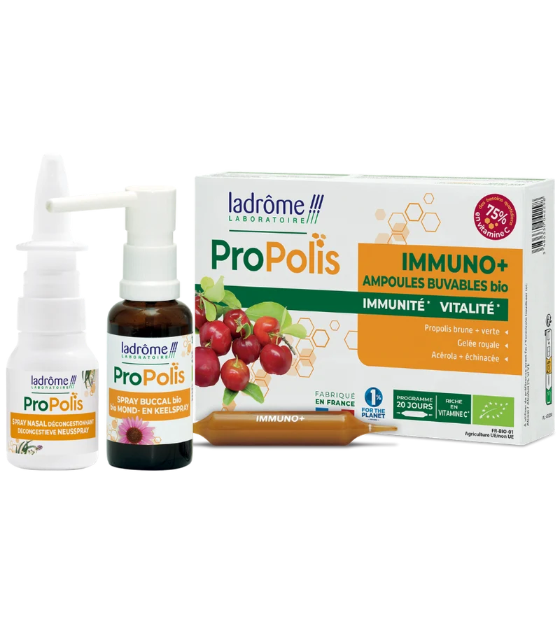 Kit Respiration et Immunité - Propolis bio