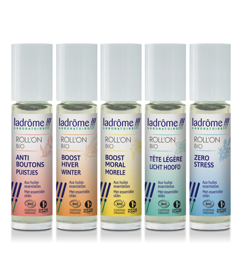 Kit de 5 Roll'on aux huiles essentielles bio