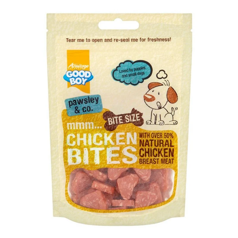Armitage Good Boy Deli Bites Chicken Dog Treats 65G