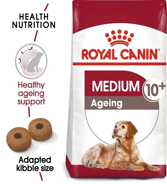 Royal Canin Medium Ageing 10+ Dry Dog Food 3KG
