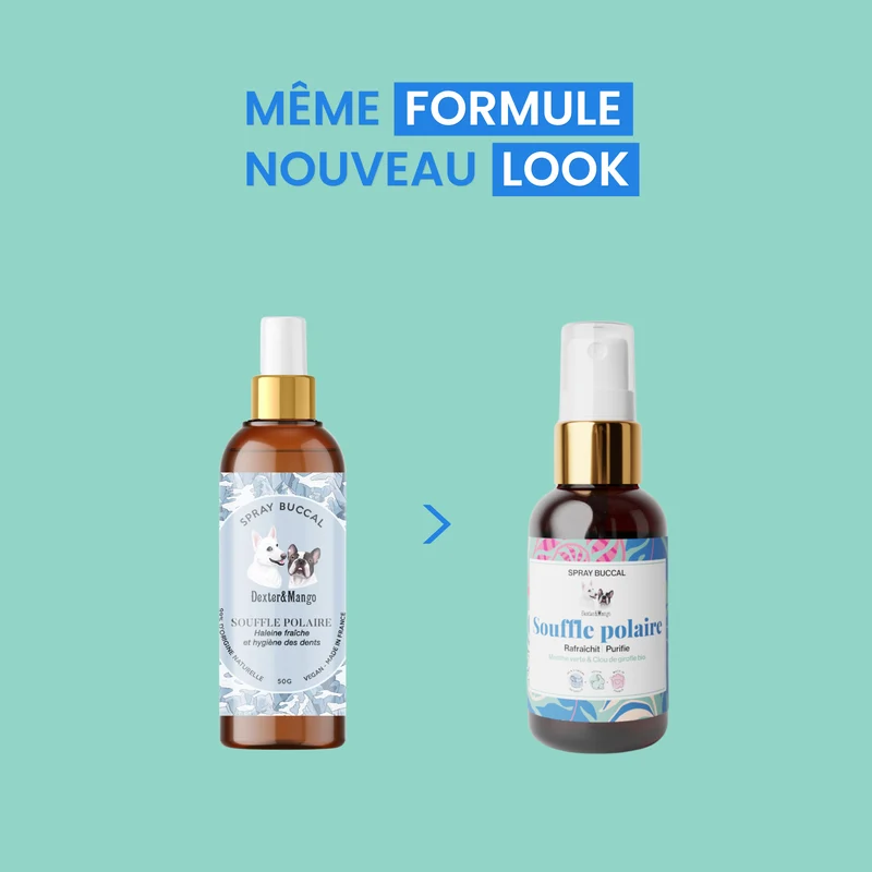 Spray buccal pour chien : Souffle polaire