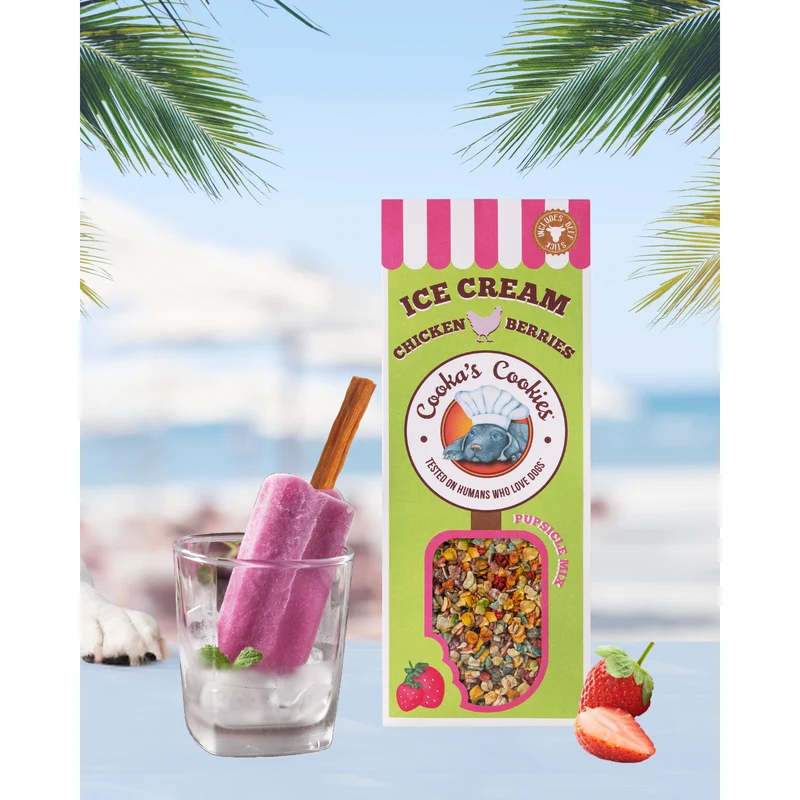 Préparation Glace pour Chien & Chat | Cooka's Cookies 💥 -20%