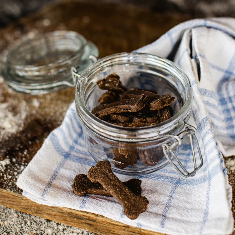 Friandises Caroube et Banane Chien | Cooka's Cookies