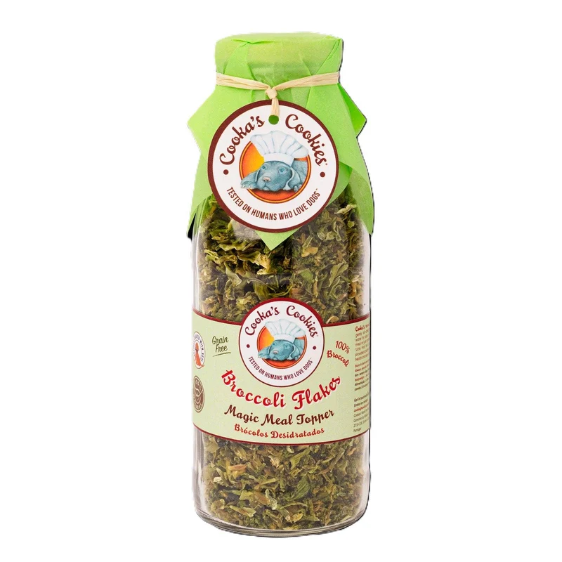 Flocons de Brocoli pour Chien | Cooka's Cookies