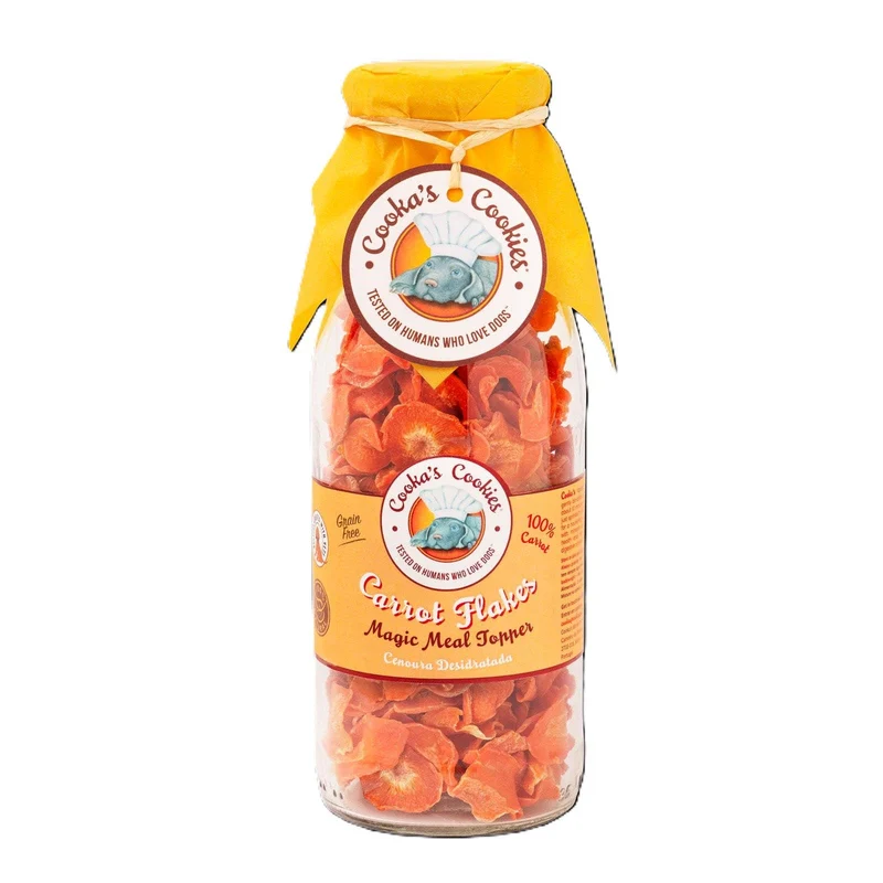 Flocons de Carotte pour Chien | Cooka's Cookies