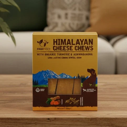 Barres de Fromage de Yak pour Chien au Curcuma & Ashwagandha