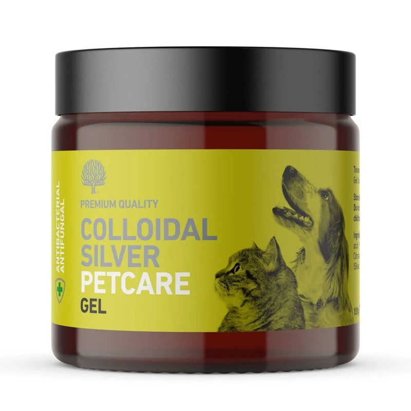 Argent colloïdal en Gel pour chien et chat - Antibactérien