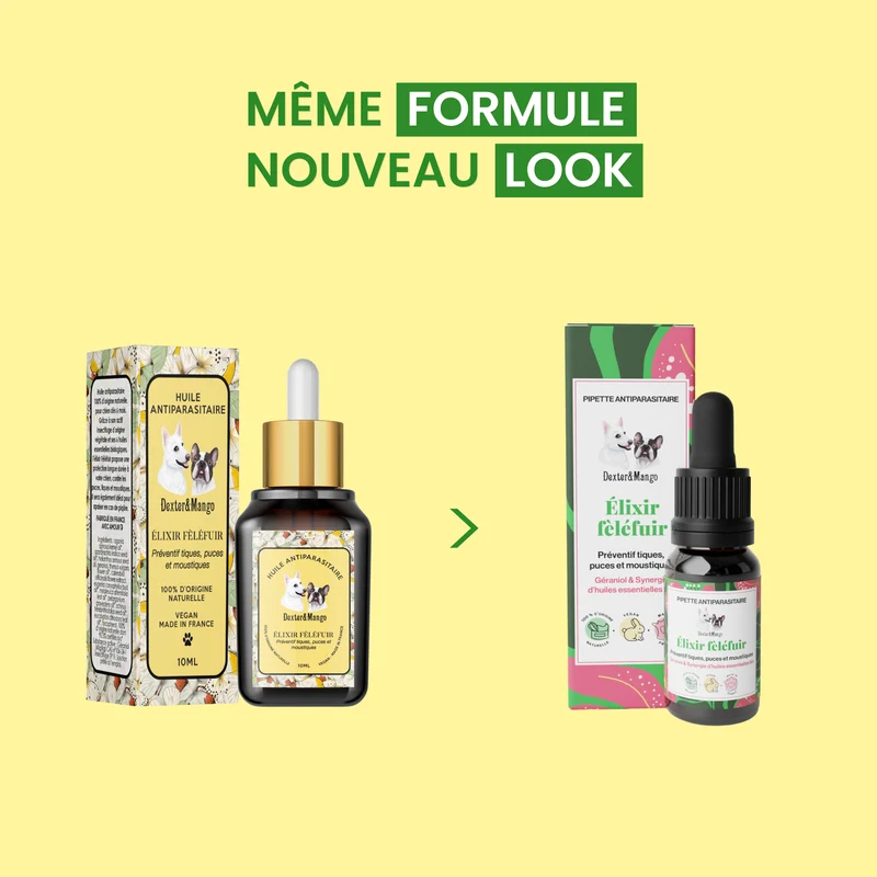 Élixir Fèléfuir : Huile répulsive pour chien