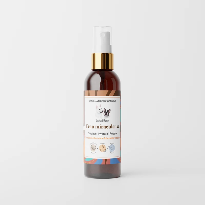 L’Eau Miraculeuse : Lotion apaisante pour chien