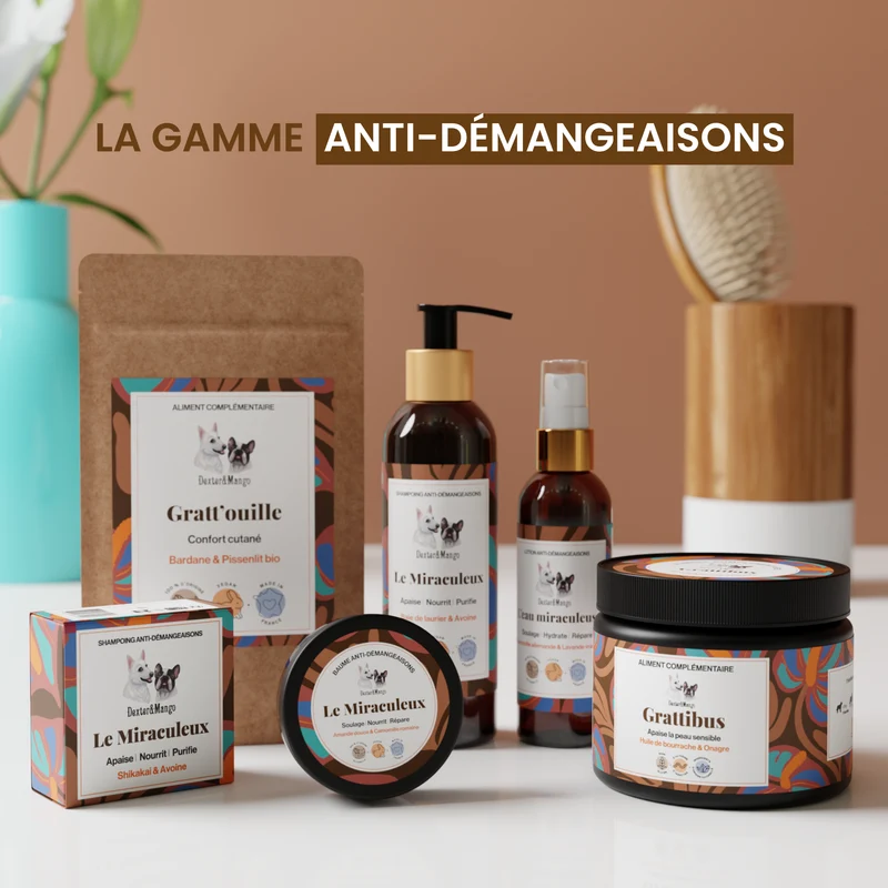 L’Eau Miraculeuse : Lotion apaisante pour chien