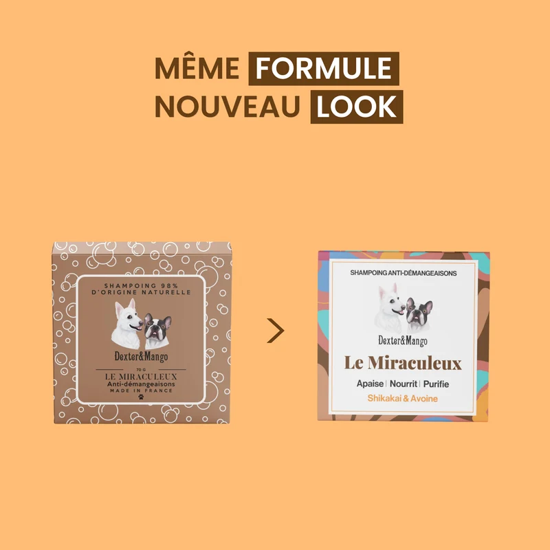 Shampoing solide Le Miraculeux : Confort des peaux sensibles