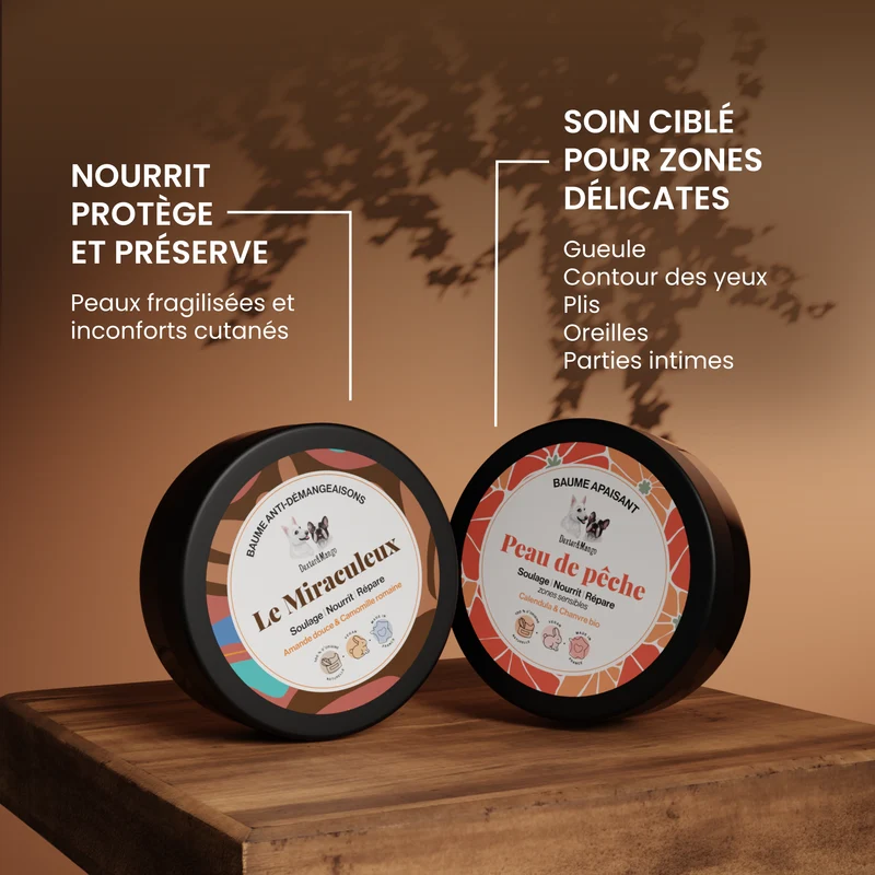 Soin peau chien : le duo parfait pour les épidermes fragiles