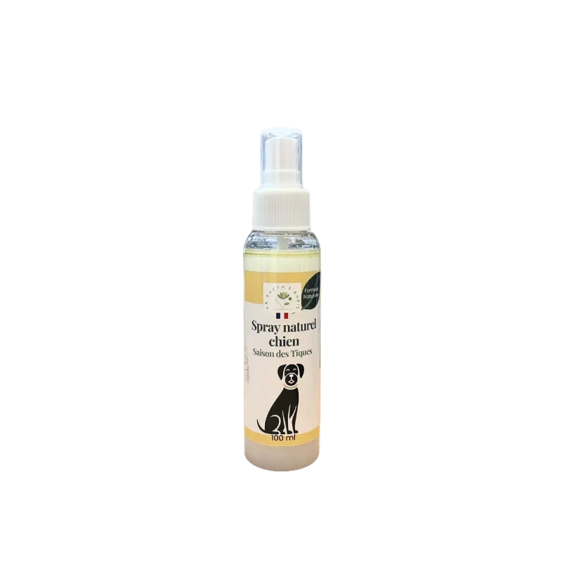 Spray répulsif tiques naturel pour chien